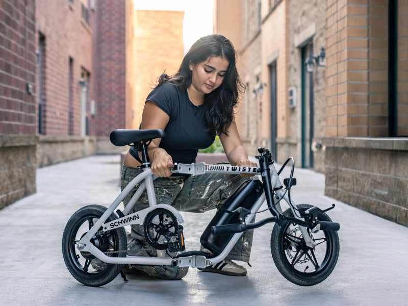 bicicletta elettrica pieghevole twister